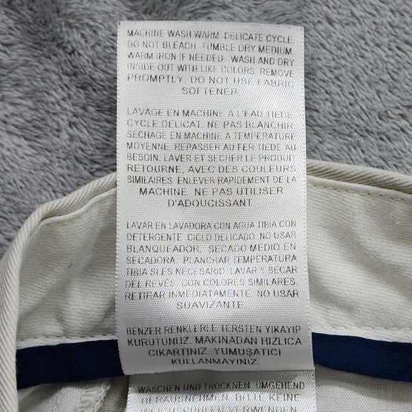 Dockers Pants Mens Size 36 x 30 Beige Khaki Classic Fit Pleated Stretch Office - Picture 10 of 11